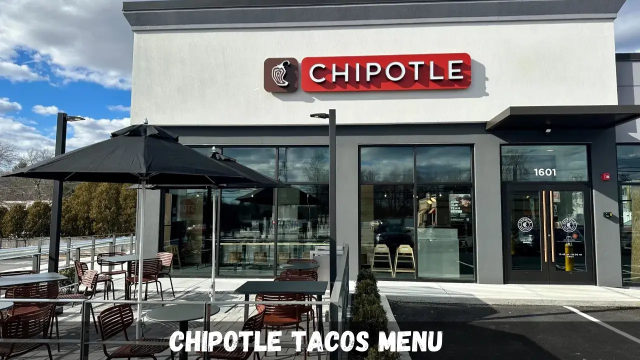 Chipotle Tacos Menu With Prices