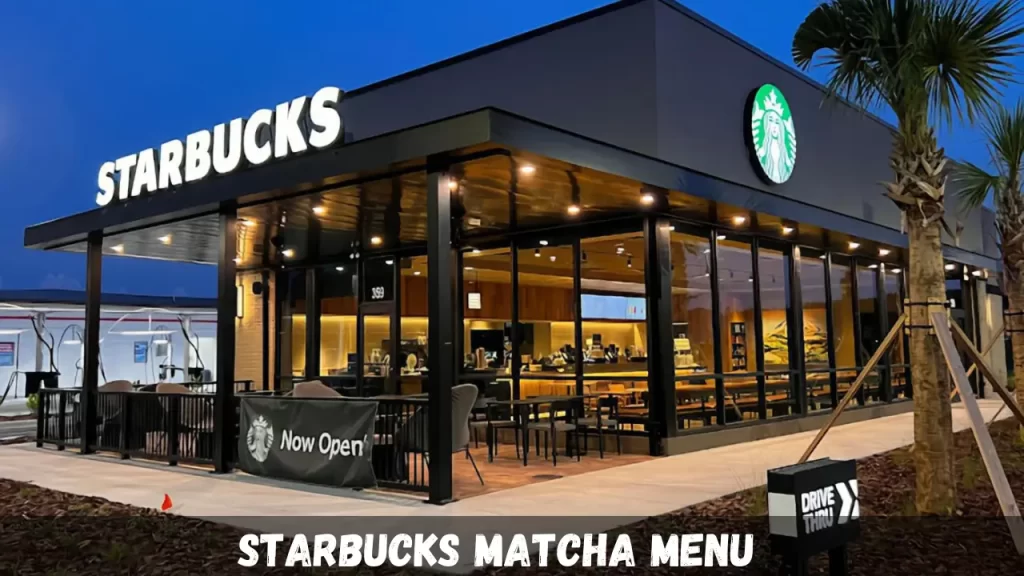 Starbucks Matcha Menu With Prices