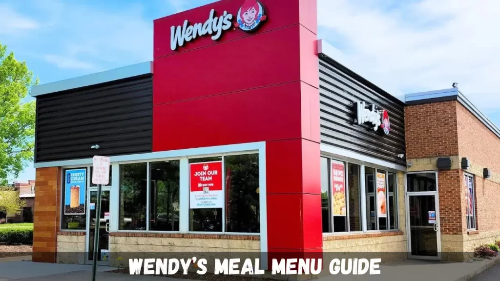 Wendy’s Meal Menu With Prices