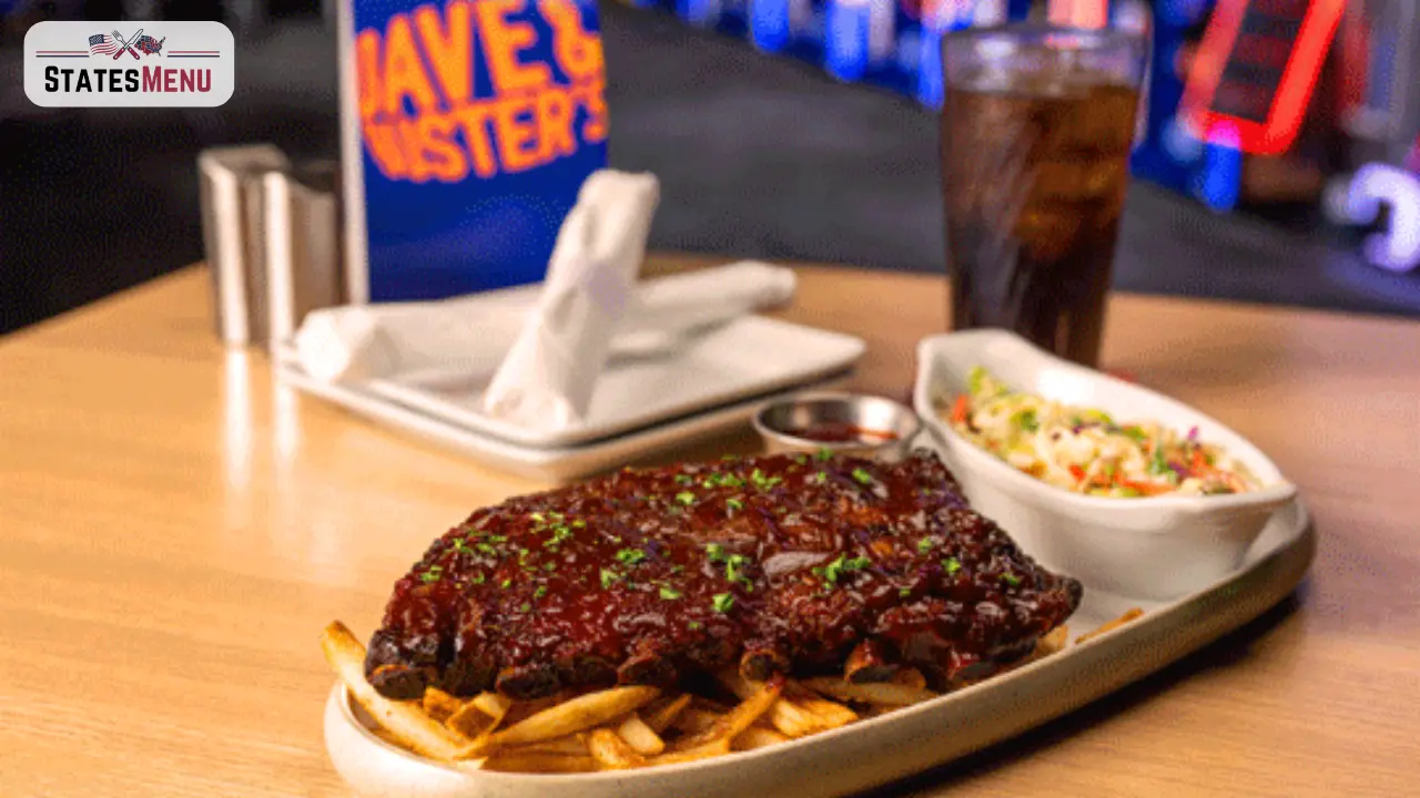 dave and busters menu