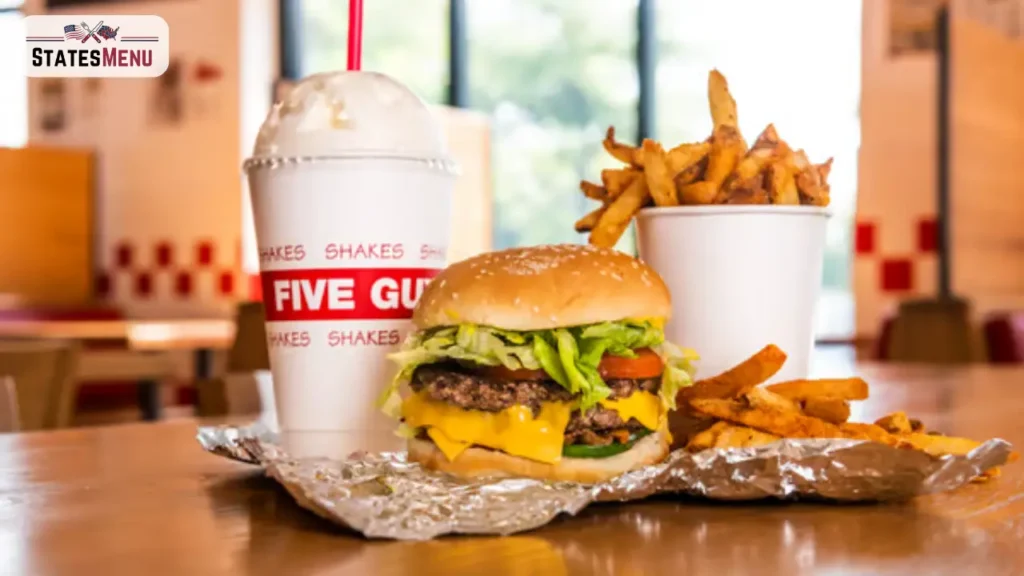 five guys menu
