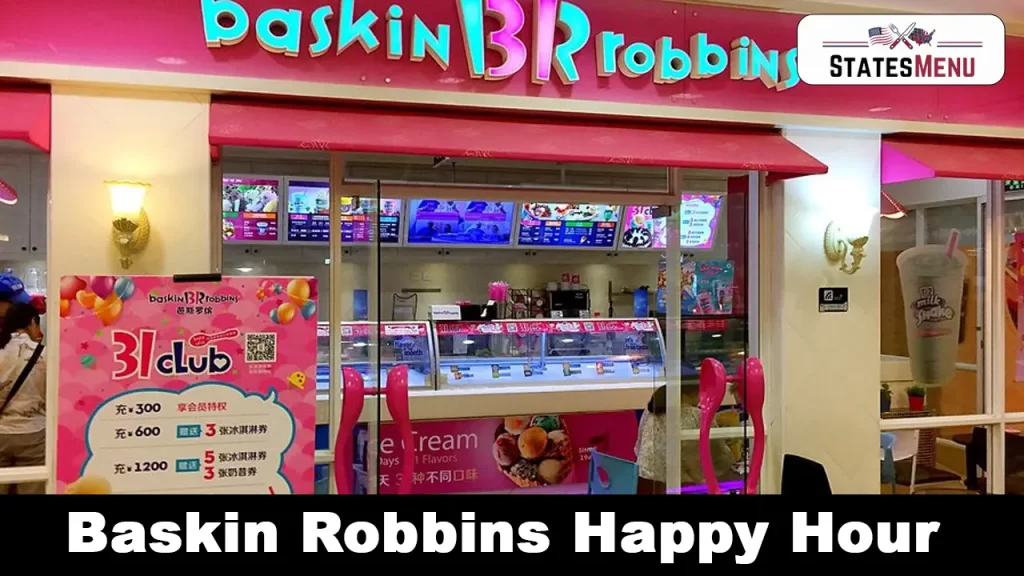 Baskin Robbins Happy Hour