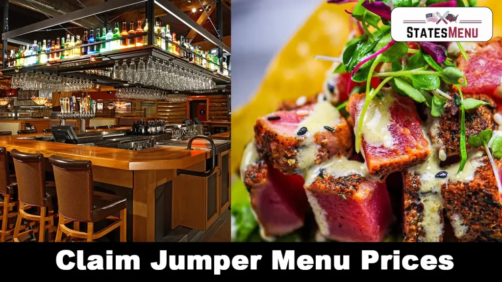 Claim Jumper Menu Prices