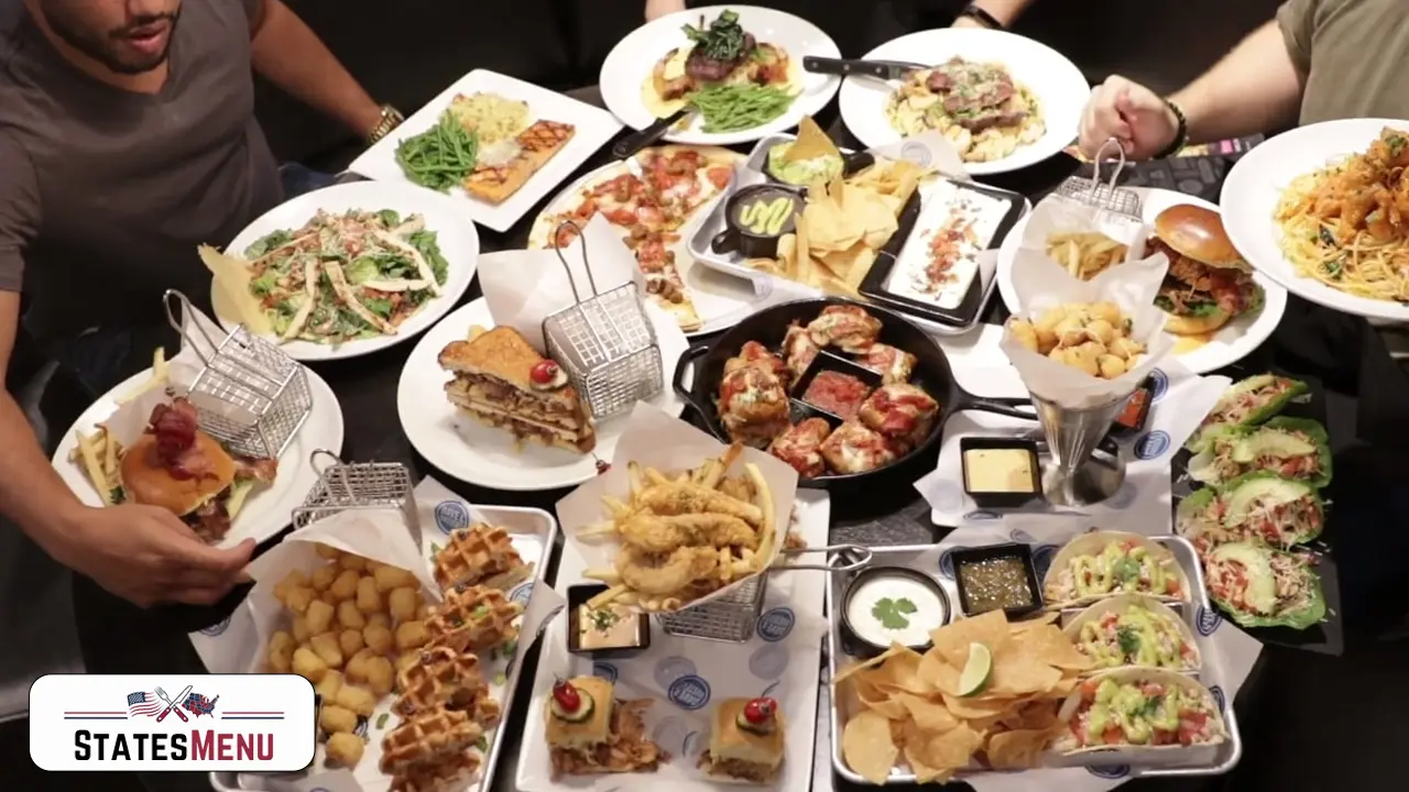 Dave And Buster's Guide Menu