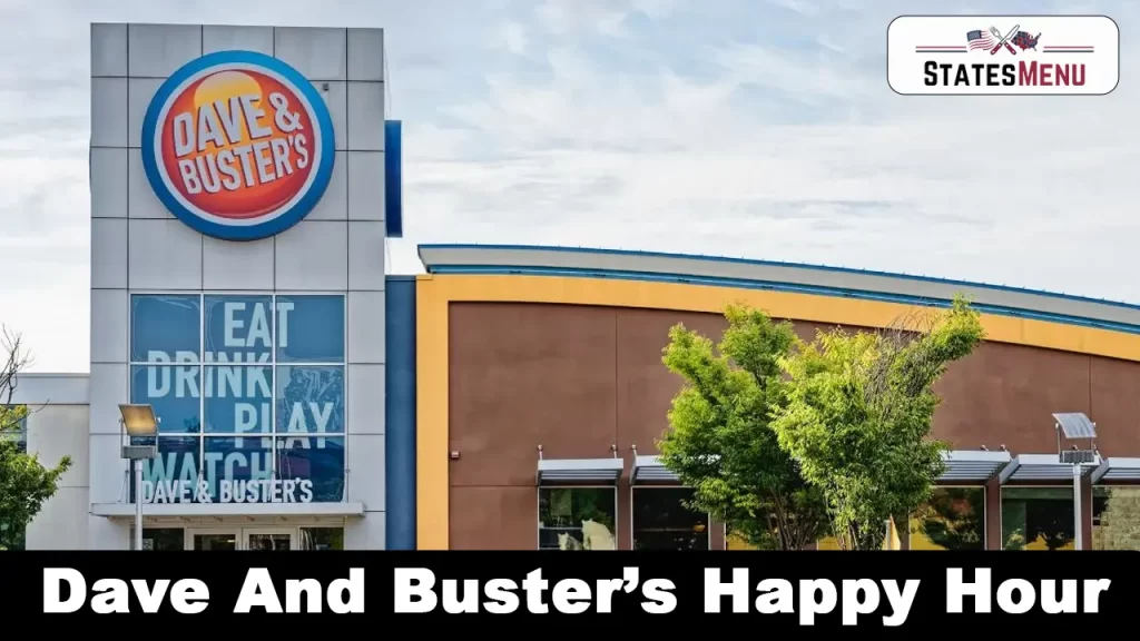 Dave And Buster’s Happy Hour