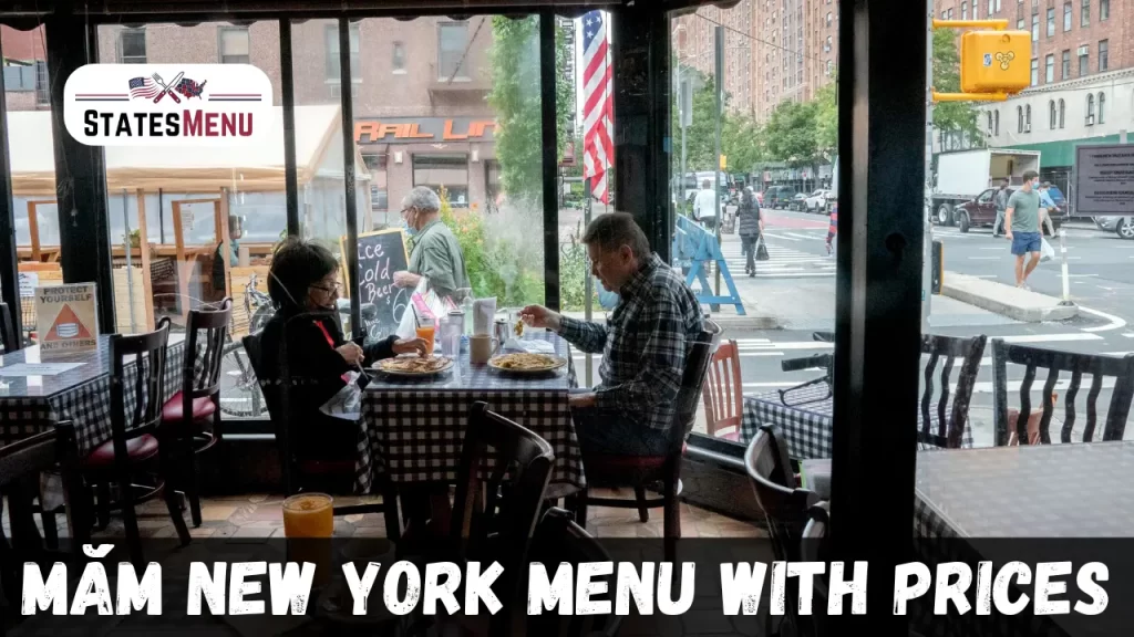 Mắm New York Menu Prices