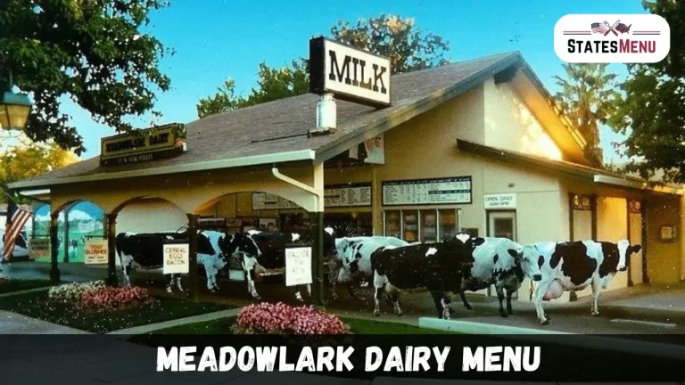 Meadowlark Dairy Menu