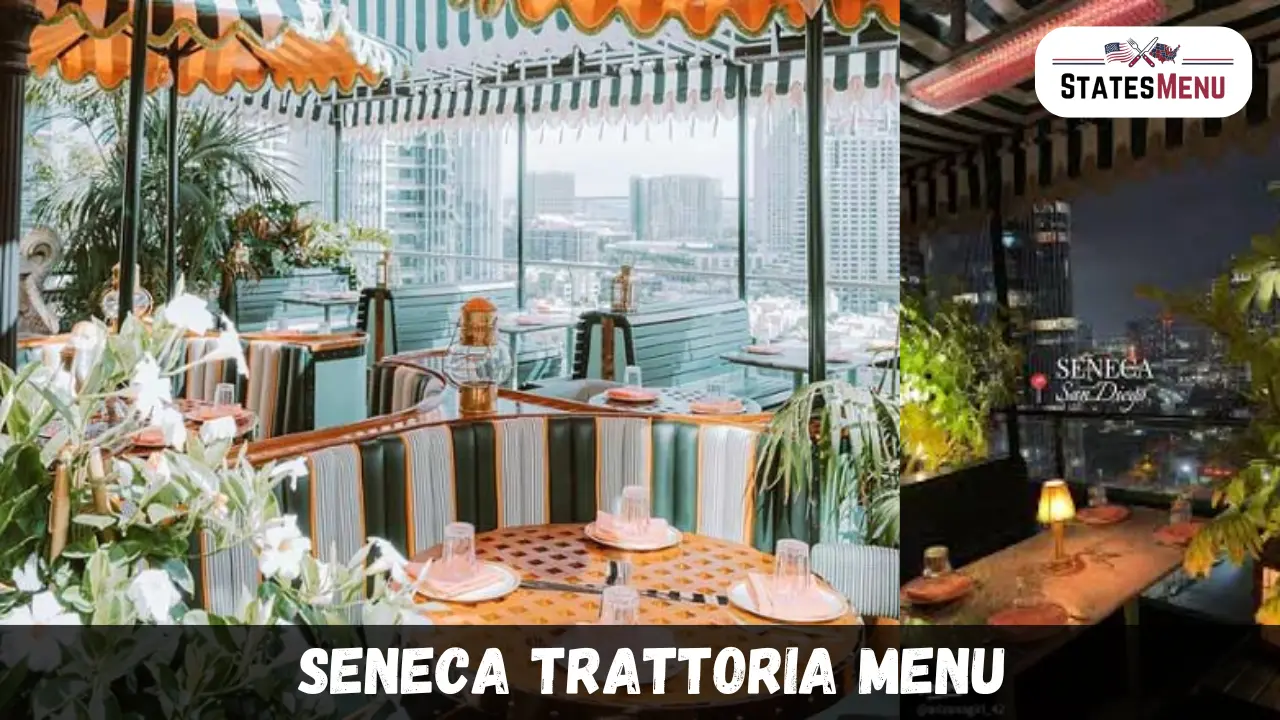 Seneca Trattoria Menu