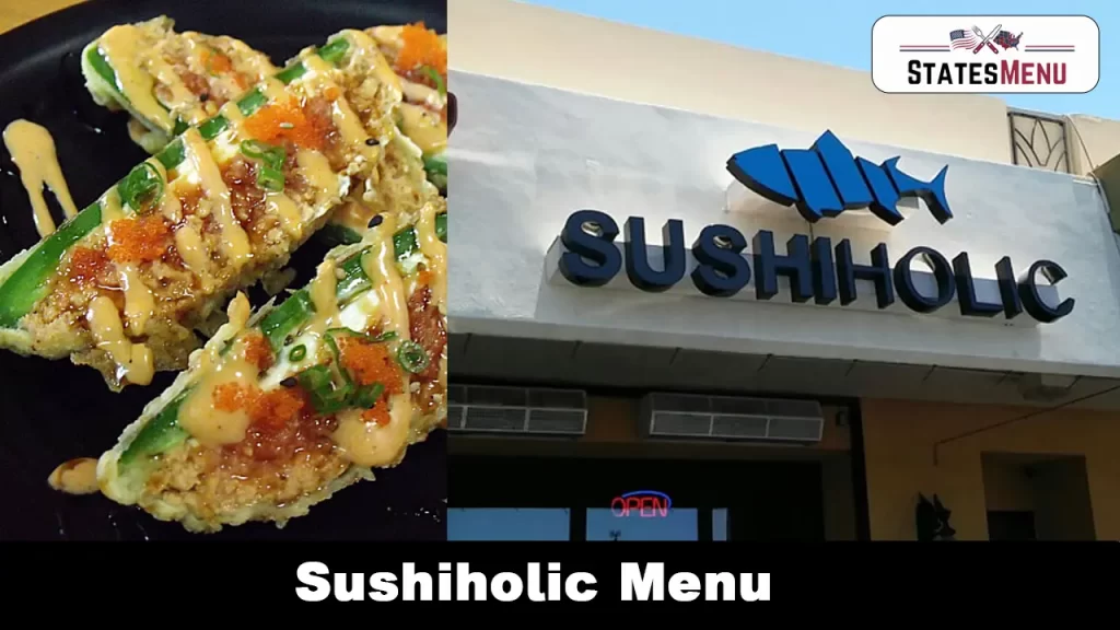 Sushiholic Menu