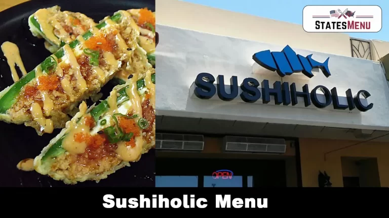 Sushiholic Menu