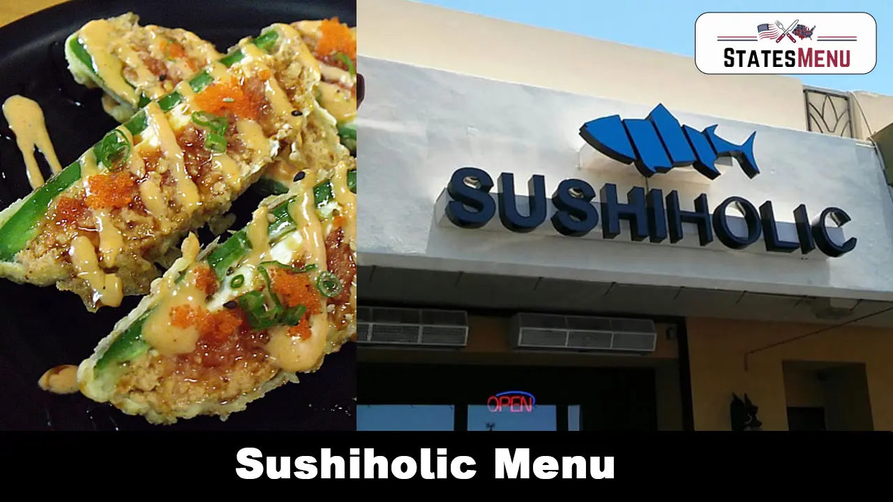 Sushiholic Menu
