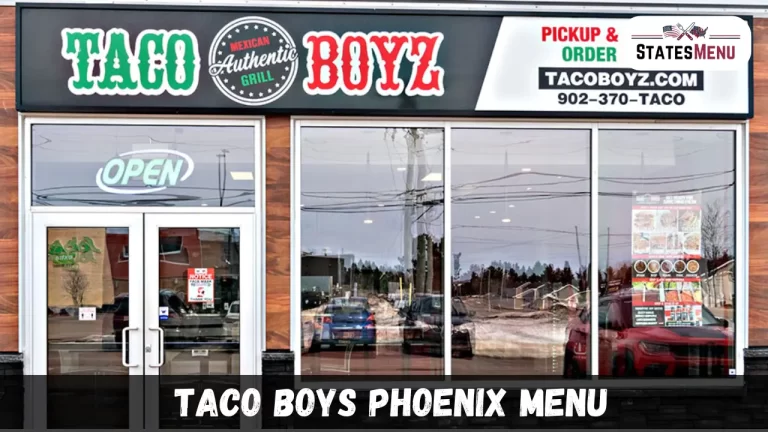 Taco Boys Phoenix Menu