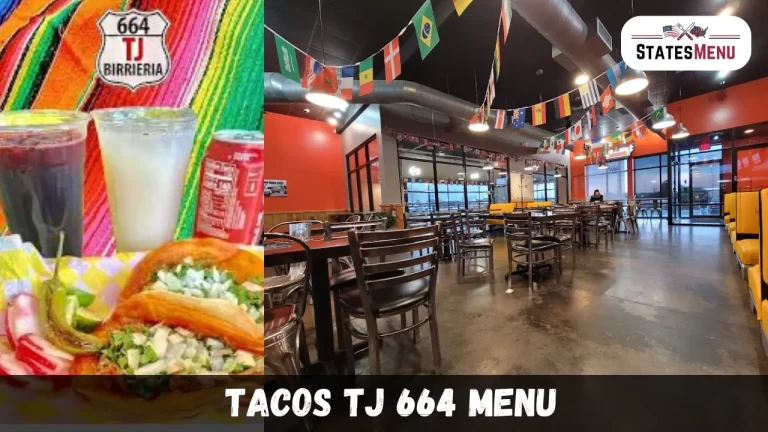 Tacos tj 664 Menu