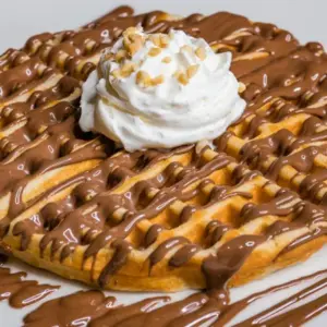 Triple Chocolate Waffle