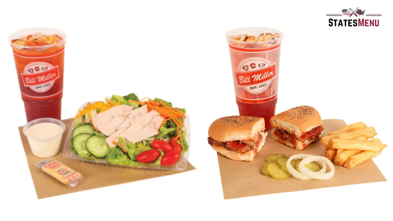 Bill Miller Menu With Prices