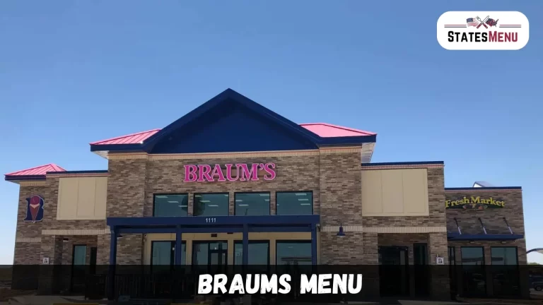 Braums Menu