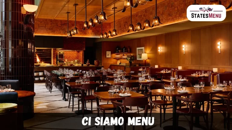 Ci Siamo Menu