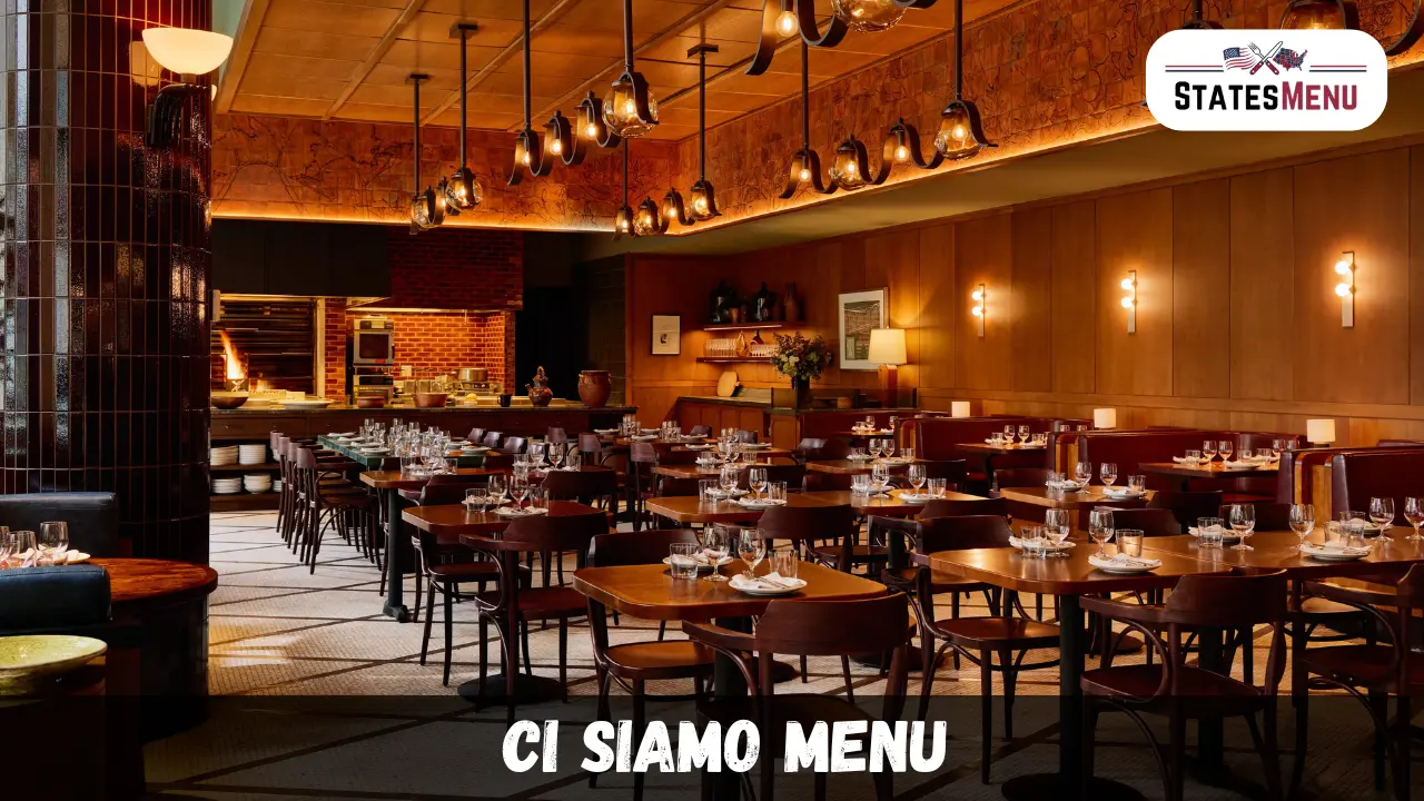 Ci Siamo Menu