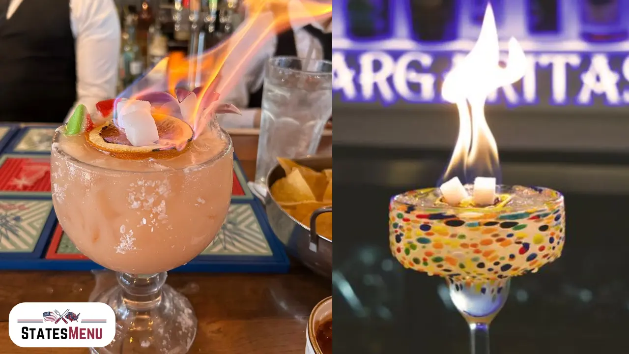 Flaming Margaritas Menu With Prices