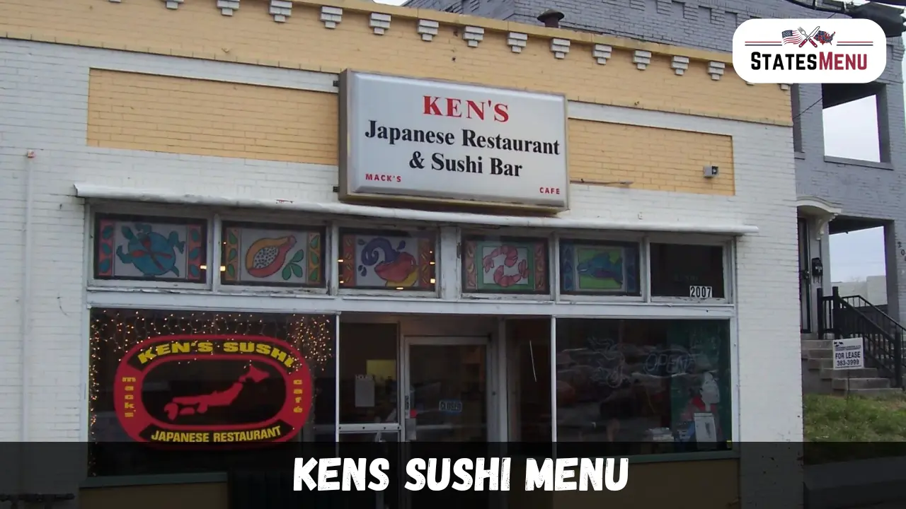 Kens Sushi Menu