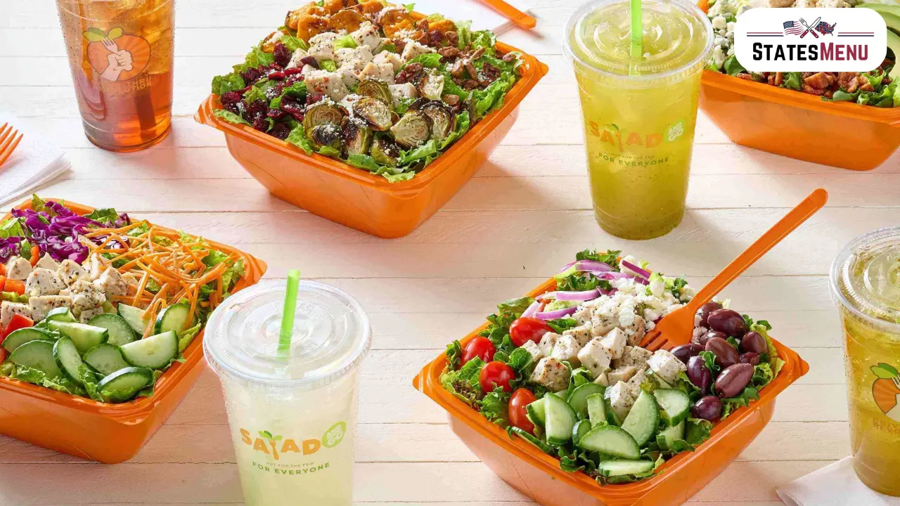 Salad and Go Menu With Prices