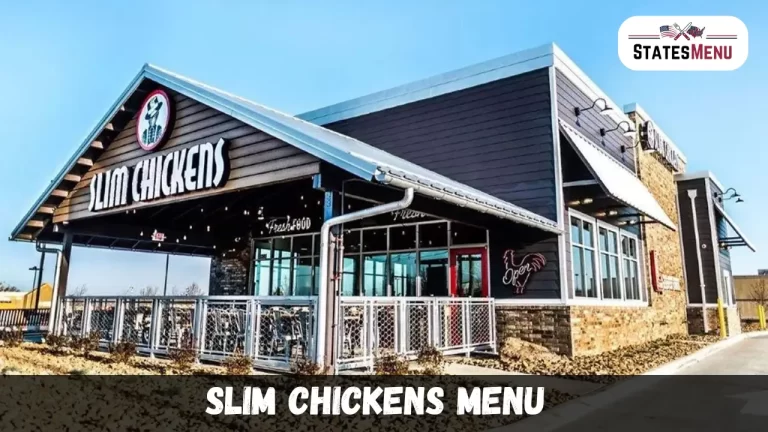 Slim Chickens Menu