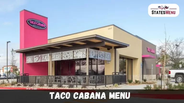 Taco Cabana Menu