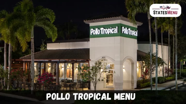 pollo tropical Menu