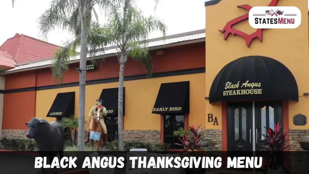 Black Angus Thanksgiving Menu Prices