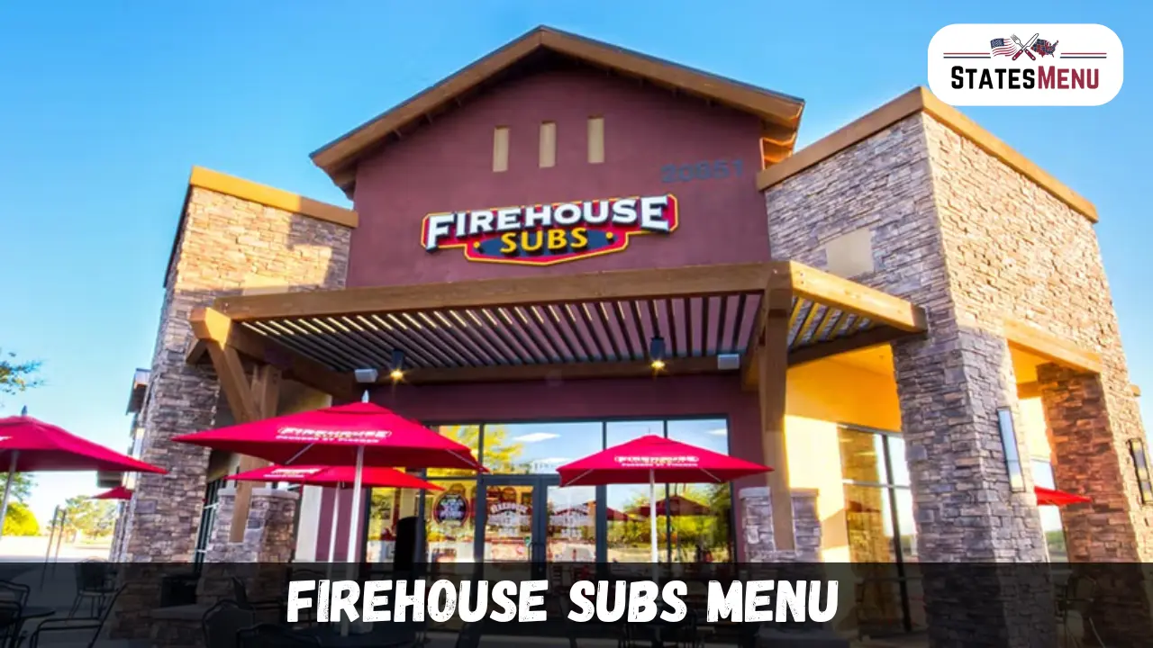 Firehouse Subs Menu