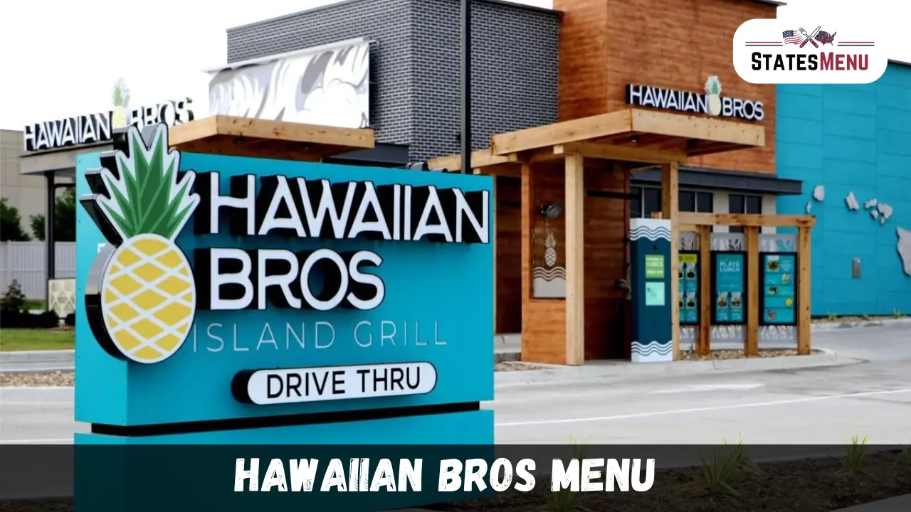 Hawaiian Bros Menu