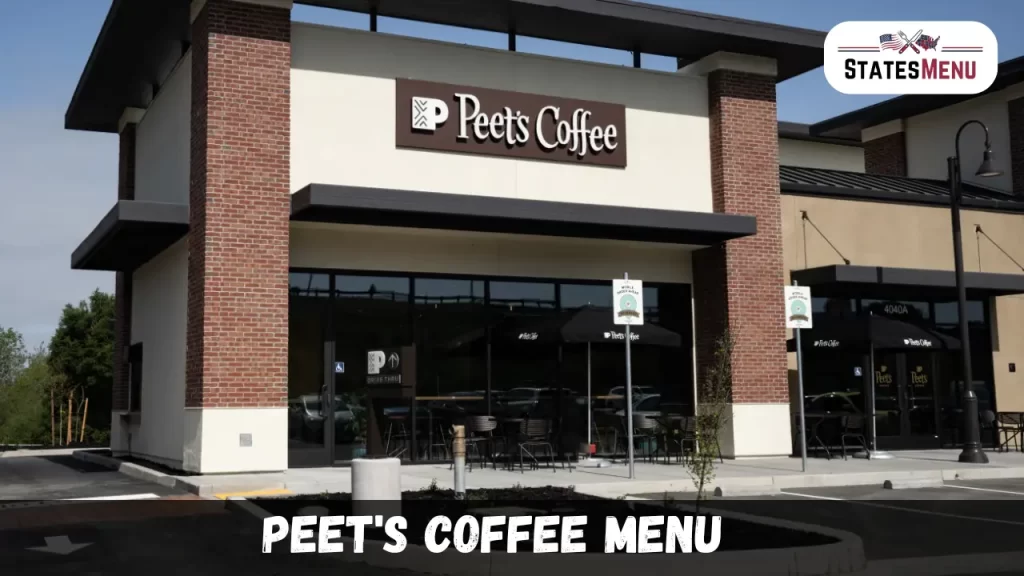 Peet's Coffee Menu