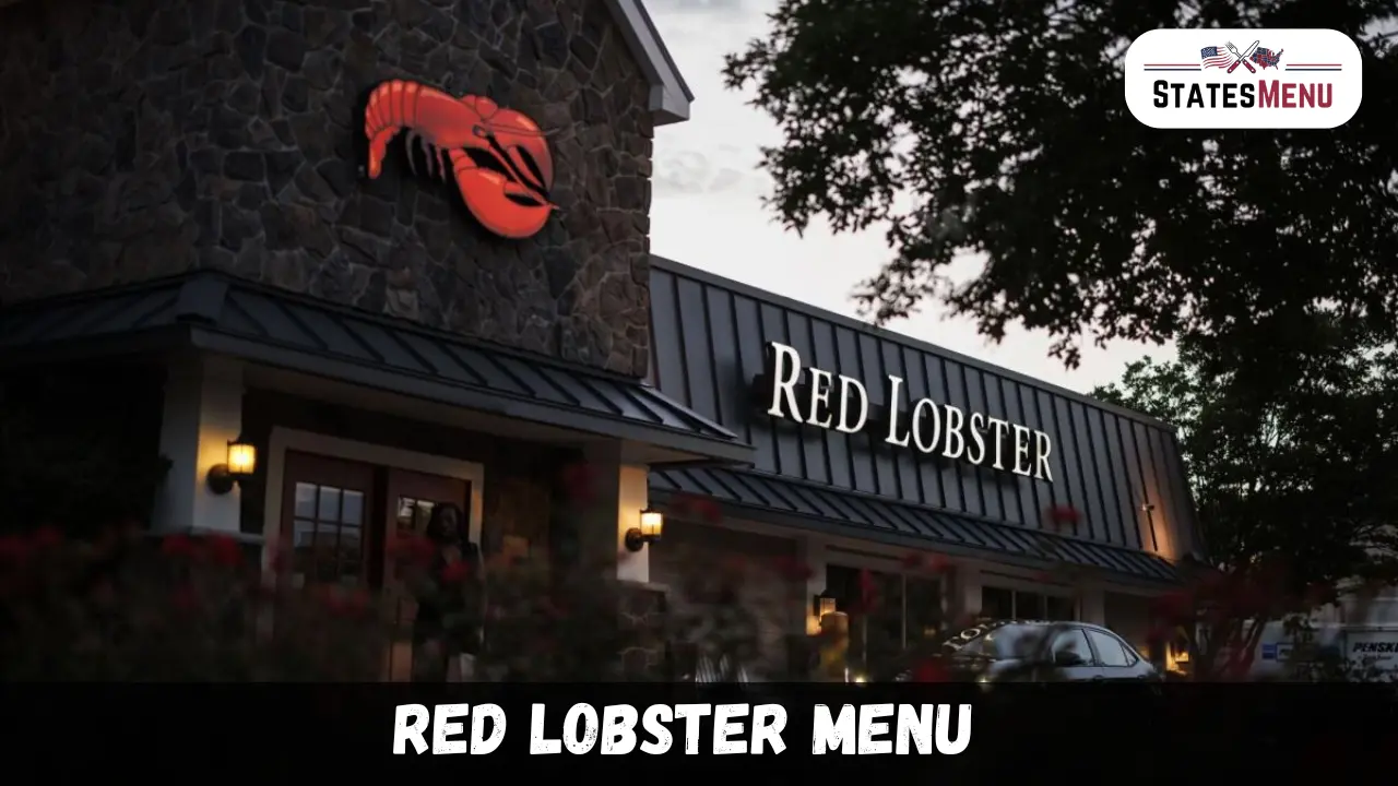 Red Lobster Menu