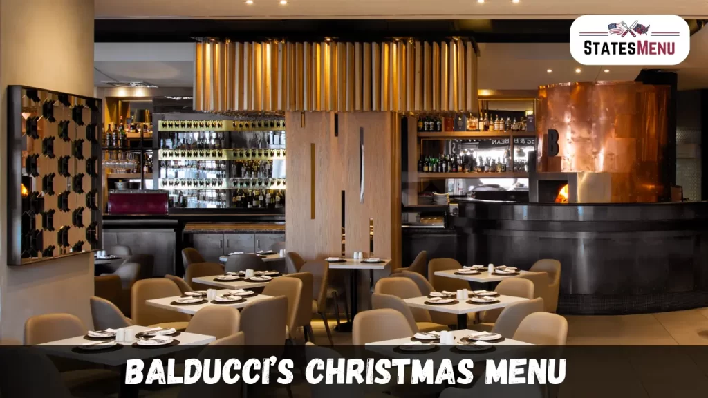 Balducci’s Christmas Menu